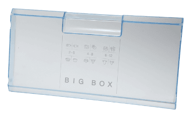 Čelo šuplíku do mrazničky Bosch Siemens (00435220) – 455 x 235 mm