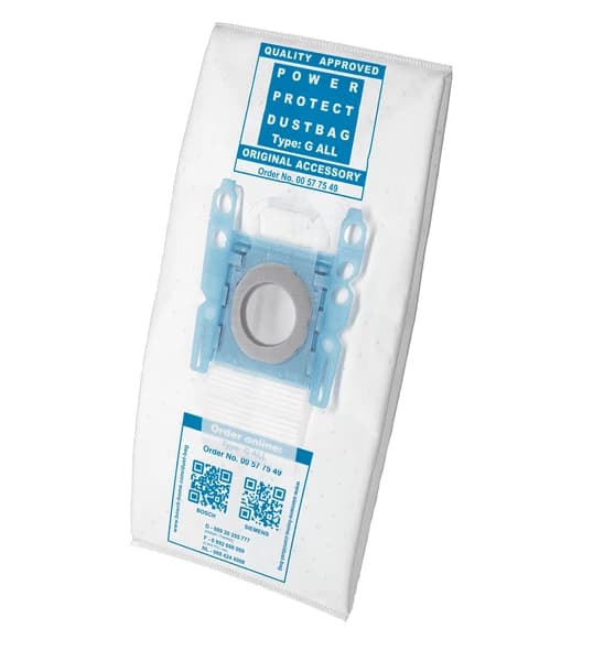 Sada 5× PowerProtect filtračních sáčků + 1 mikrofiltr Bosch Siemens (00577549)