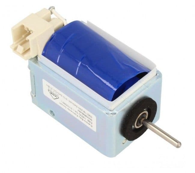 Elektromagnet vypouštění vody ze zásobníku sušiček prádla Bosch Siemens (00631076)
