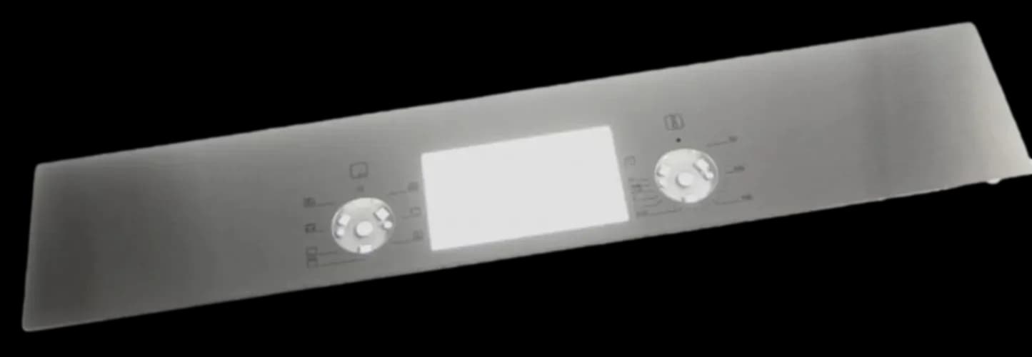Ovládací panel, nerez pro trouby Bosch Siemens (00674391)