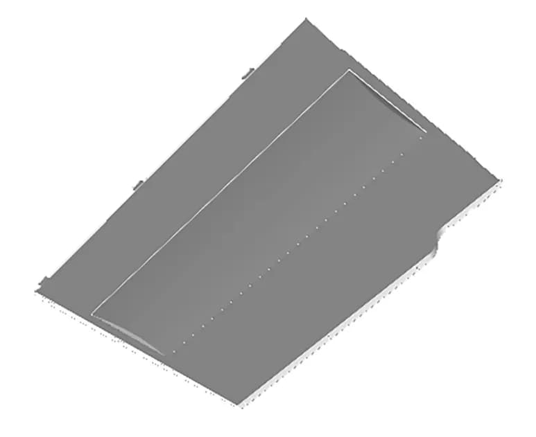 Boční kryt do praček AEG Electrolux Zanussi (1463508372)