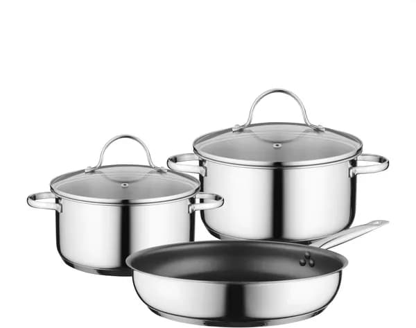 Sada hrnců k varné desce 3ks Bosch Siemens HEZ9SE030 (17004033)