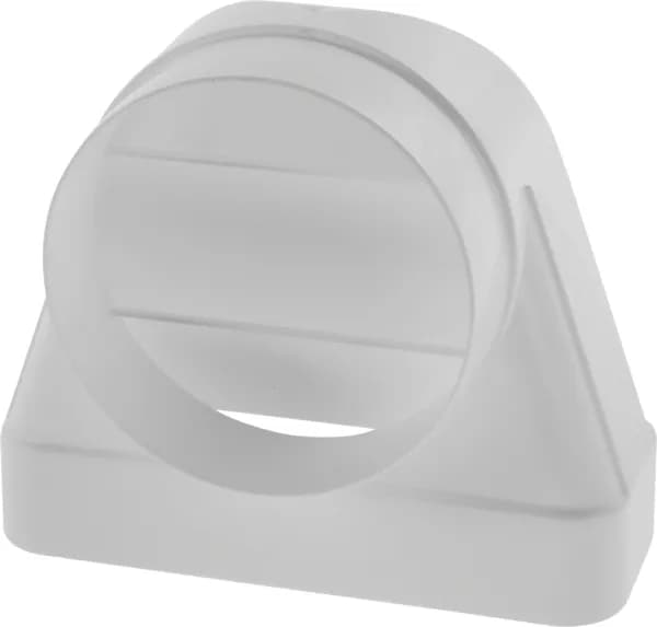 Redukce ventilačního potrubí, přechod DN kulatý 125 / plochý 150, 90° Bosch Siemens (17006052)