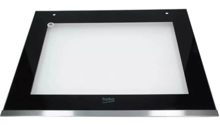 Vnější sklo dveří 509 x 407 mm / 50,9 x 40,7 cm do trouby Beko Blomberg – 210480313