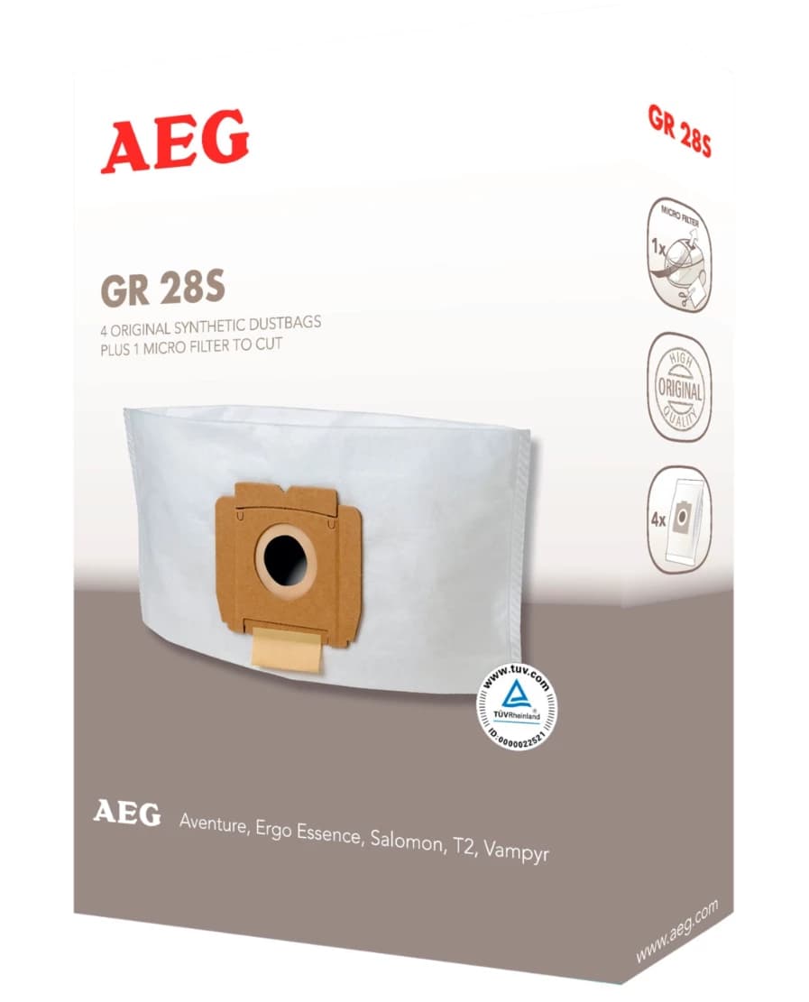 4 ks sáčky a mikrofiltr do vysavačů AEG Electrolux Zanussi (9002565423)