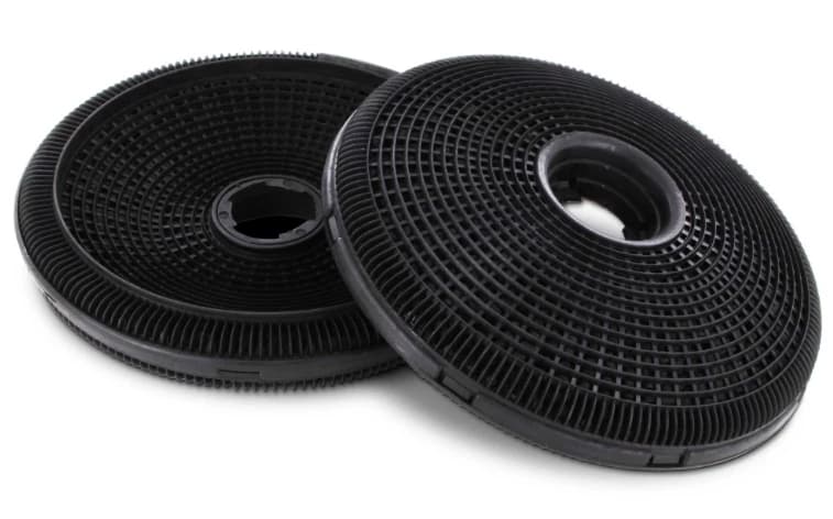 2 ks uhlíkových filtrů 190 x 190 x 30 mm / 19 x 19 x 3 cm do odsavače par AEG Electrolux Zanussi (9029793701)