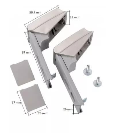 Set pro opravu madla dveří do chladničky Liebherr – 959018000