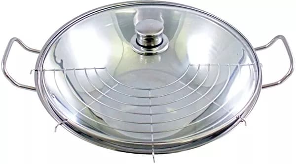HEZ390090 Wok pánev 170 mm / 17 cm do varné desky Bosch Siemens (00571392)