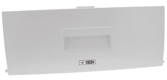 Dveře výparníku do chladničky Whirlpool / Indesit – 445 × 180 × 60 mm (481010668009)