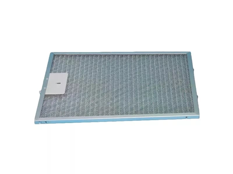 Hliníkový tukový filtr levý 320 × 268 × 8 mm do odsavačů par Gorenje Mora (293356)