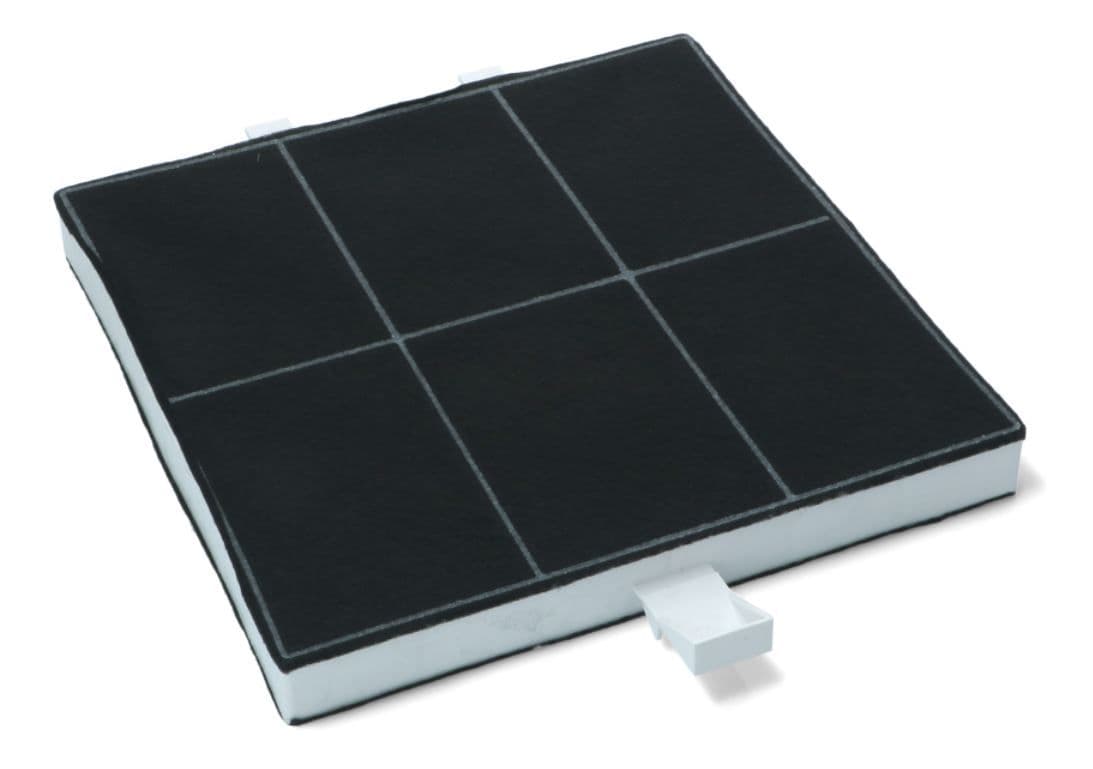Uhlíkový filtr 220 x 220 x 25 mm / 22 x 22 x 2,5 cm do odsavače par Bosch Siemens (00357585)