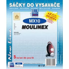 MX 10 SÁČEK DO VYSAVAČE JOLLY – Náhradní sáček pro vysavače Moulinex Atmosphere