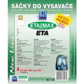 ETA 2 MAX SÁČEK DO VYSAVAČE JOLLY – univerzální sáček pro efektní úklid