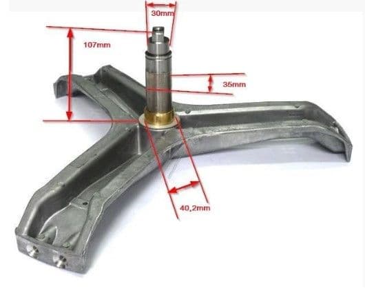 Kříž bubnu pračky AEG Electrolux Zanussi (50239965002)