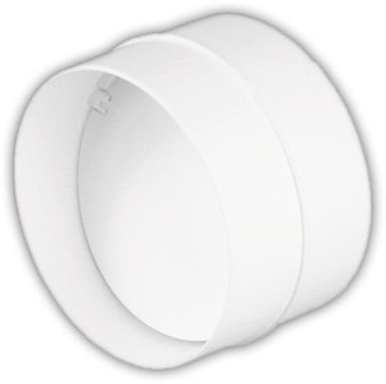 Spojka kruhového plastového potrubí průměr 150 mm s klapkou (EAN: 8757521722059)