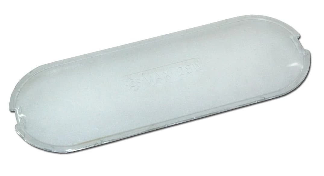 Krytka osvětlení 175 x 60 mm / 17,5 x 6 cm do odsavače par Gorenje Mora (507517)