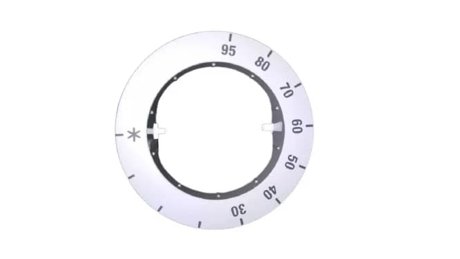 Kroužek knoflíku termostatu do praček AEG Electrolux Zanussi (1245625601)