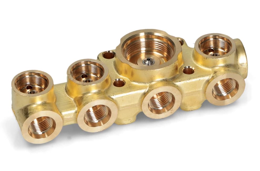 Mosazný zámek 4 elektromagnetický ventil 2+2+3+2 prodejních automatů NECTA - 260365