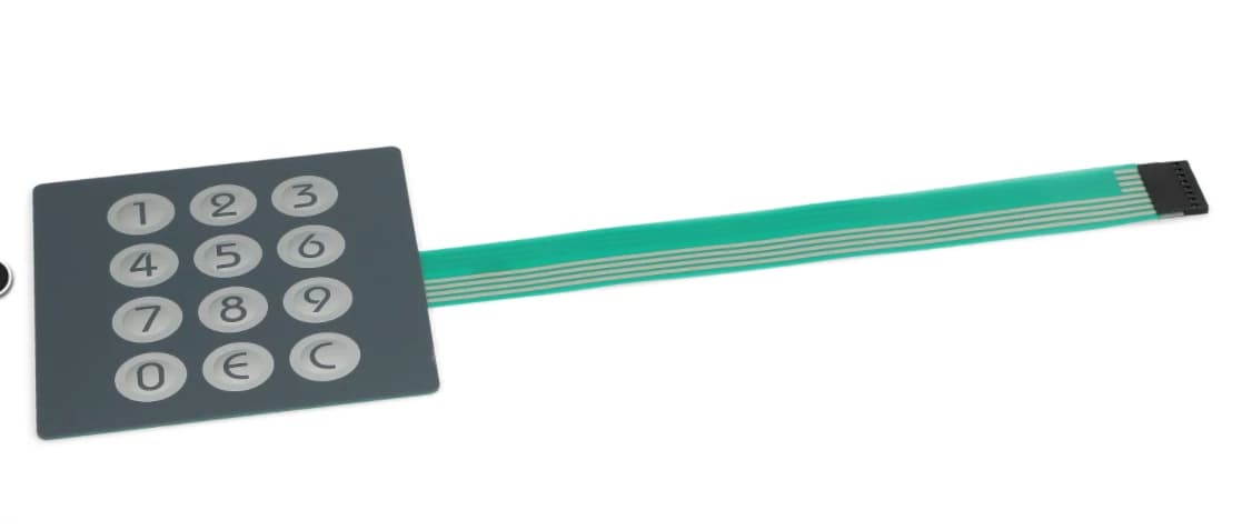 Panel tlačítek prodejních automatů NECTA - 0V3459