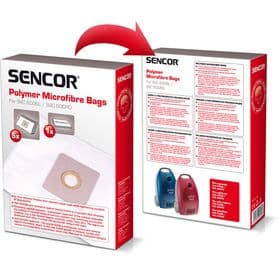 SÁČKY SVC 600 (5ks) SENCOR – mikrovlákenné sáčky pro vysavače