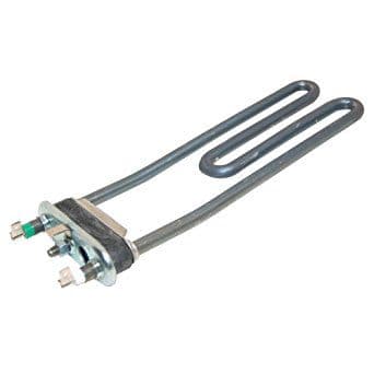 Topné těleso pračky C00086661 – 215 × 65 mm pro Whirlpool, Indesit a Ariston
