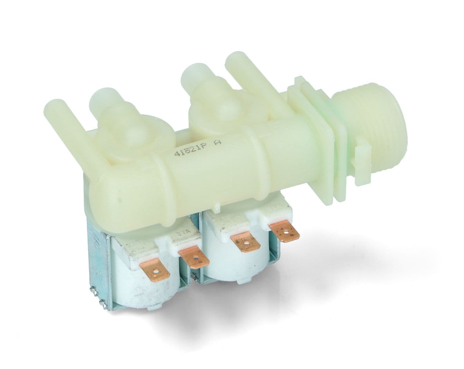 Ventil 2-cestný napouštěcí C00074586 – Vývodní potrubí Ø10 mm pro pračky Whirlpool Indesit