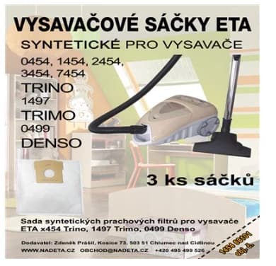 Sáčky z mikrovlákna do vysavače ETA – 145468101