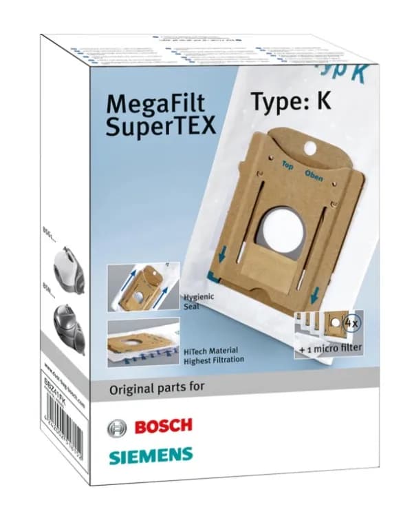 BBZ41FK Sáčky do vysavače BOSCH (4242002518152)