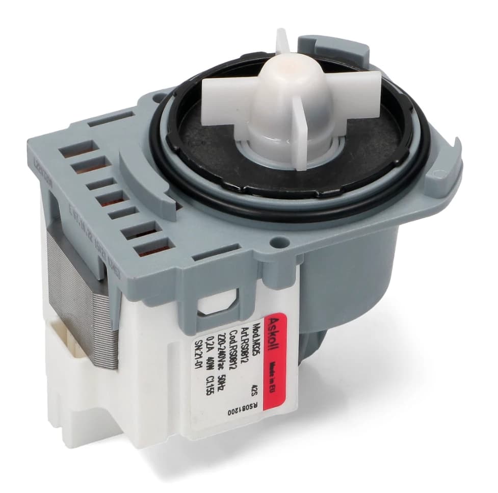 Vypouštěcí čerpadlo k pračkám nebo myčkám (1105785008) – AEG Electrolux Zanussi Whirlpool Indesit Candy Hoover