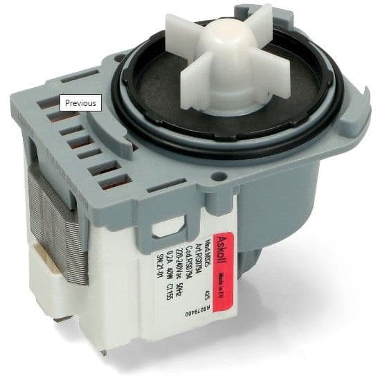 Vypouštěcí čerpadlo do praček nebo myček nádobí AEG Electrolux (1326630009)