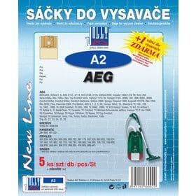 A 2 SÁČEK DO VYSAVAČE JOLLY (AEG: Gr. 22, 23, 24, 25, 26, Vampyr)