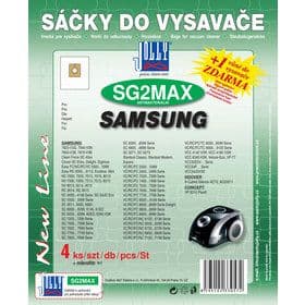 SG 2 MAX SÁČEK do vysavače JOLLY – spolehlivá volba pro Vaší domácnost!