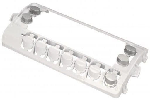 Blok tlačítek, klávesnice, destička, mřížka, držák bílý do praček Candy Hoover – 41035453