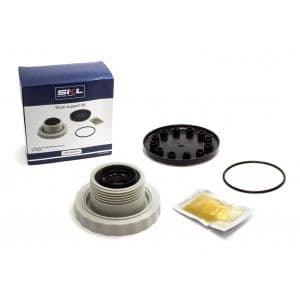Ložiskový domek k pračce – levý, bez řemenice – AEG Electrolux Zanussi (4071306494, 53188955271)