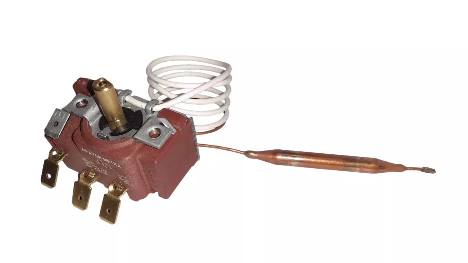 Termostat regulační 7 – 77 °C, 3 kontakty pro bojlery Dražice (KR11)